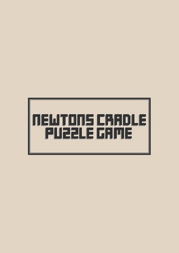 Newton's Cradle Puzzle Game