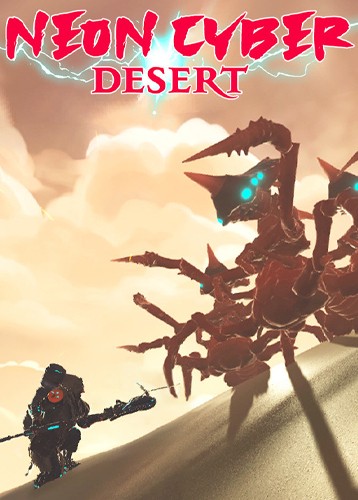 Neon Cyber Desert